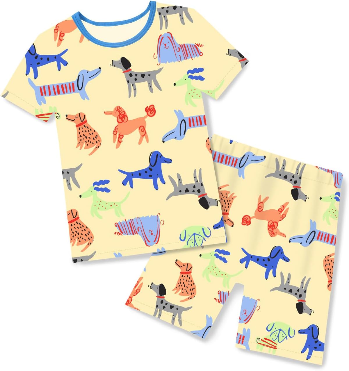 Bamboo Viscose Toddler Animal Pajamas for Boys and Girls