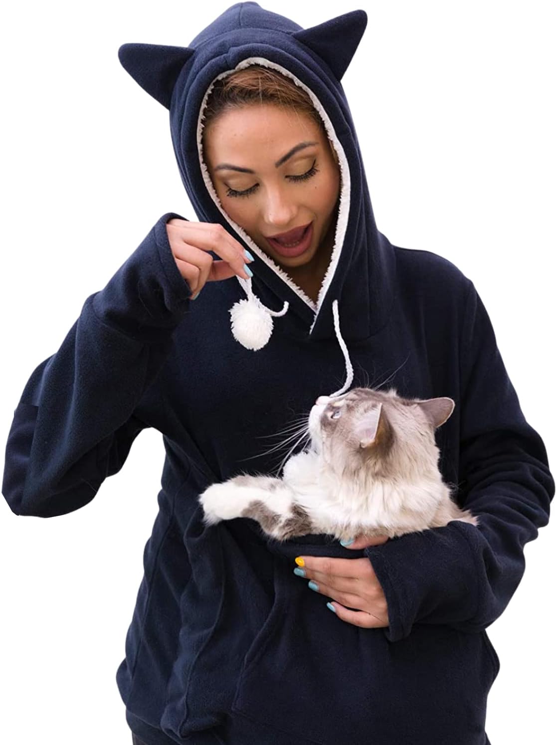 KangaKitty Cat Pouch Hoodie | PURRFECT Pet Carrier