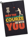 May The Course Be with You Funny Golf Towel - GEYGIE