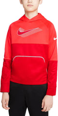Nike Therma-FIT Big Kids Graphic Pullover Hoodie - Warm Lightweight