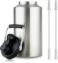 1 Gallon Water Jug Bottle Insulated 128oz Stainless Steel - Long Cold