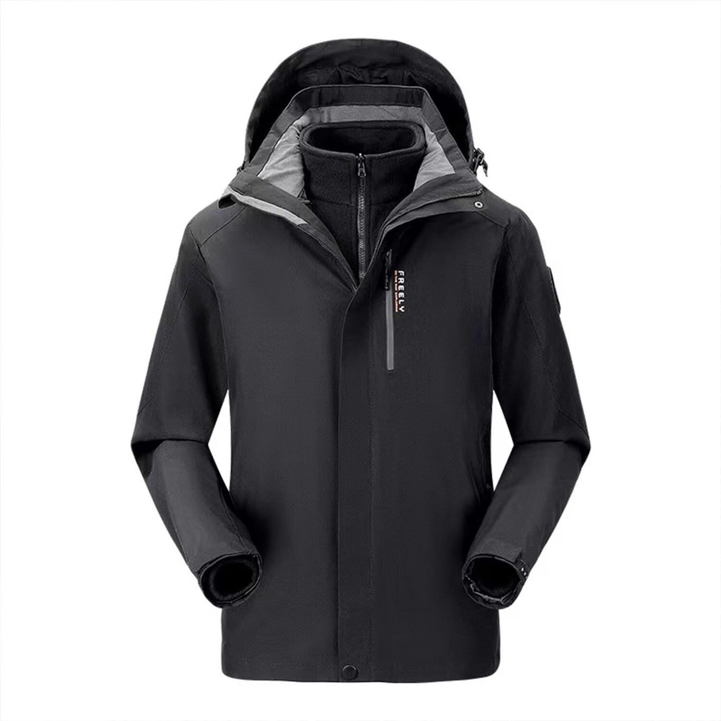 KOBPT Men's Waterproof Ski Jacket - Stay Dry in Style!