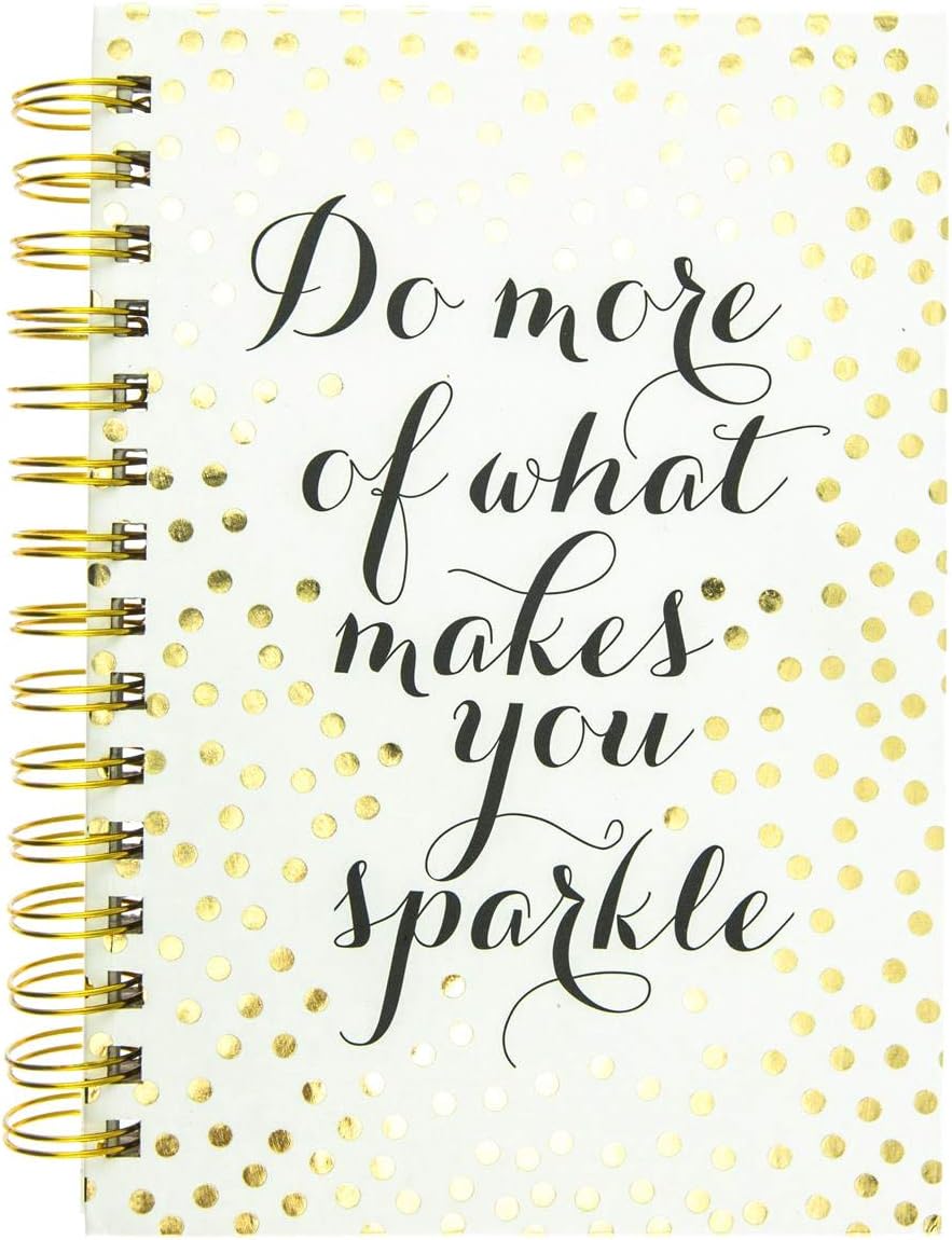 Sparkle Your Creativity with Graphique Spiral Notebook
