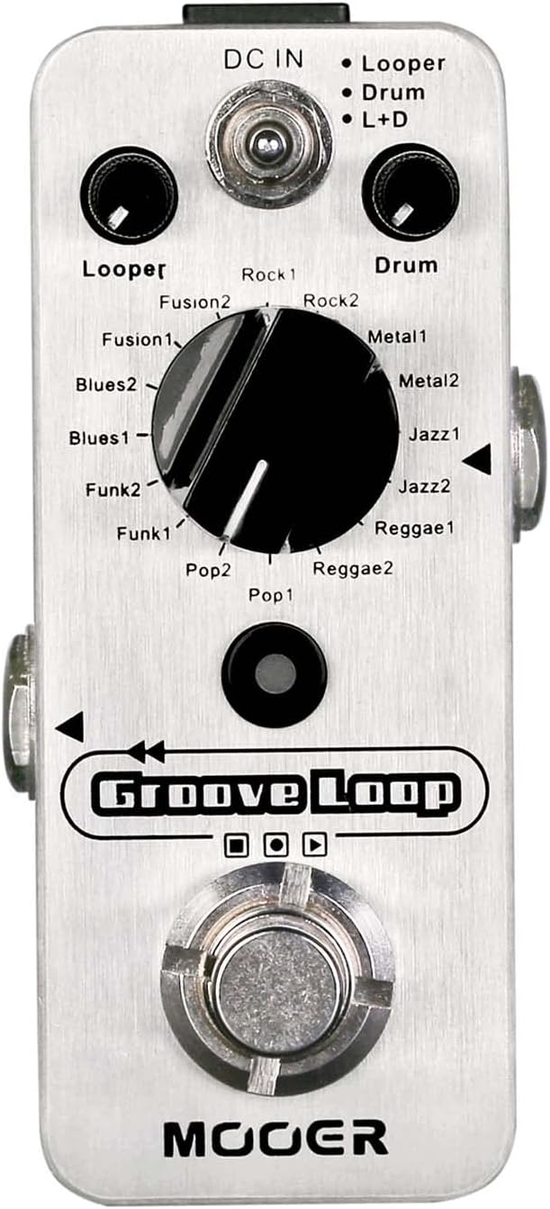 MOOER Groove Loop Drum Machine: Versatile Jamming Tool