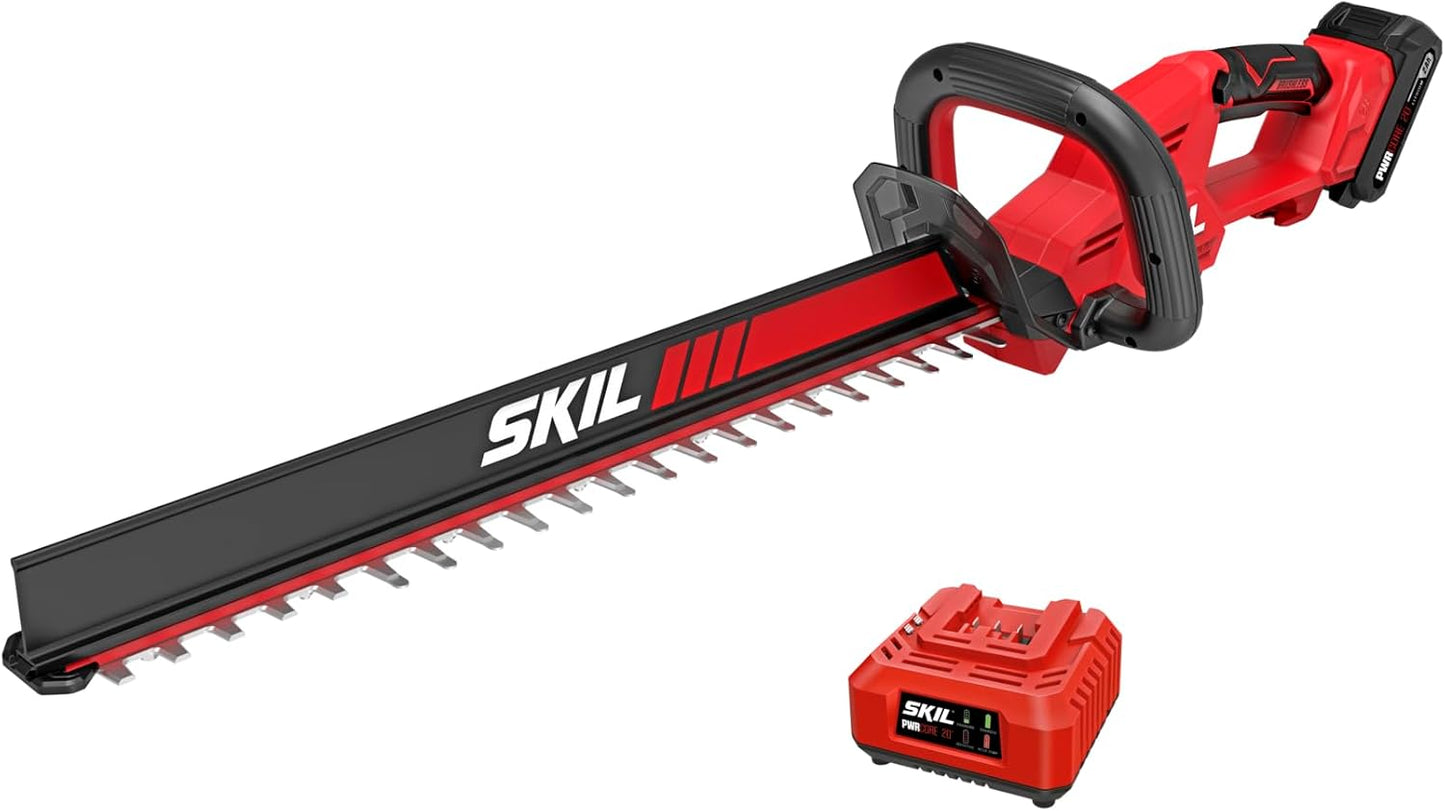 SKIL PWR CORE 20 22in Hedge Trimmer for Efficient Yard Care