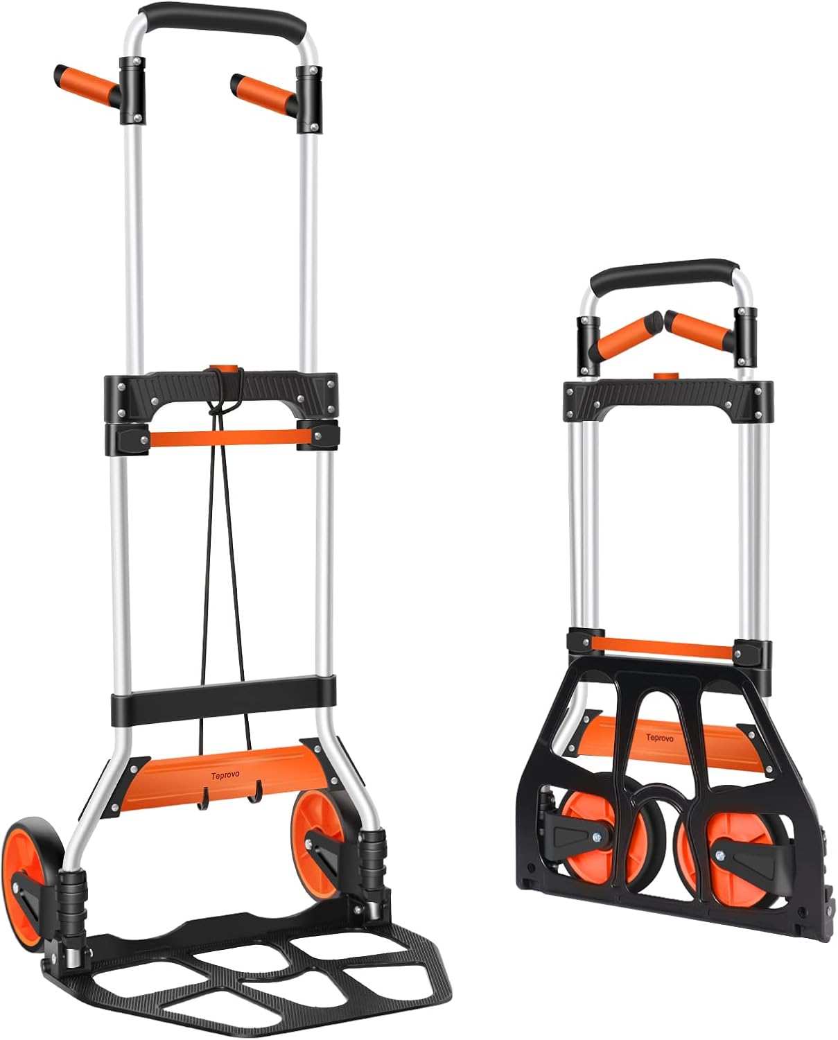 Aluminum Folding Hand Truck Dolly Cart for Heavy Duty Use