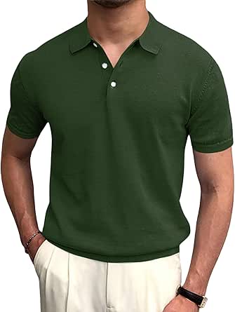 Syktkmx Mens Golf Polo Shirts for Comfort and Performance