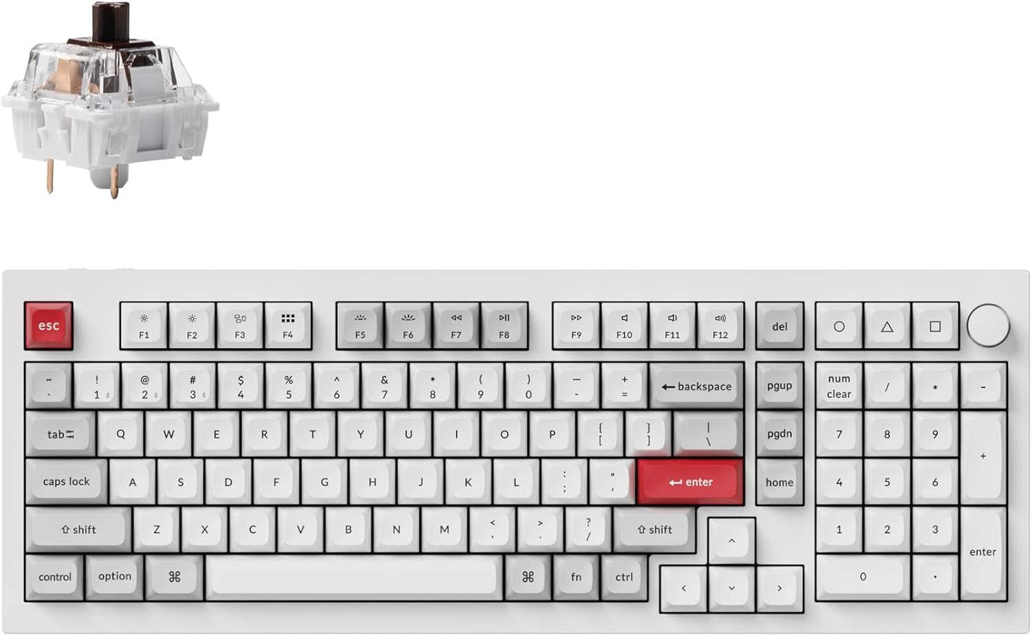 Keychron Q5 Pro Wireless Mechanical Keyboard - Customizable and Wireless