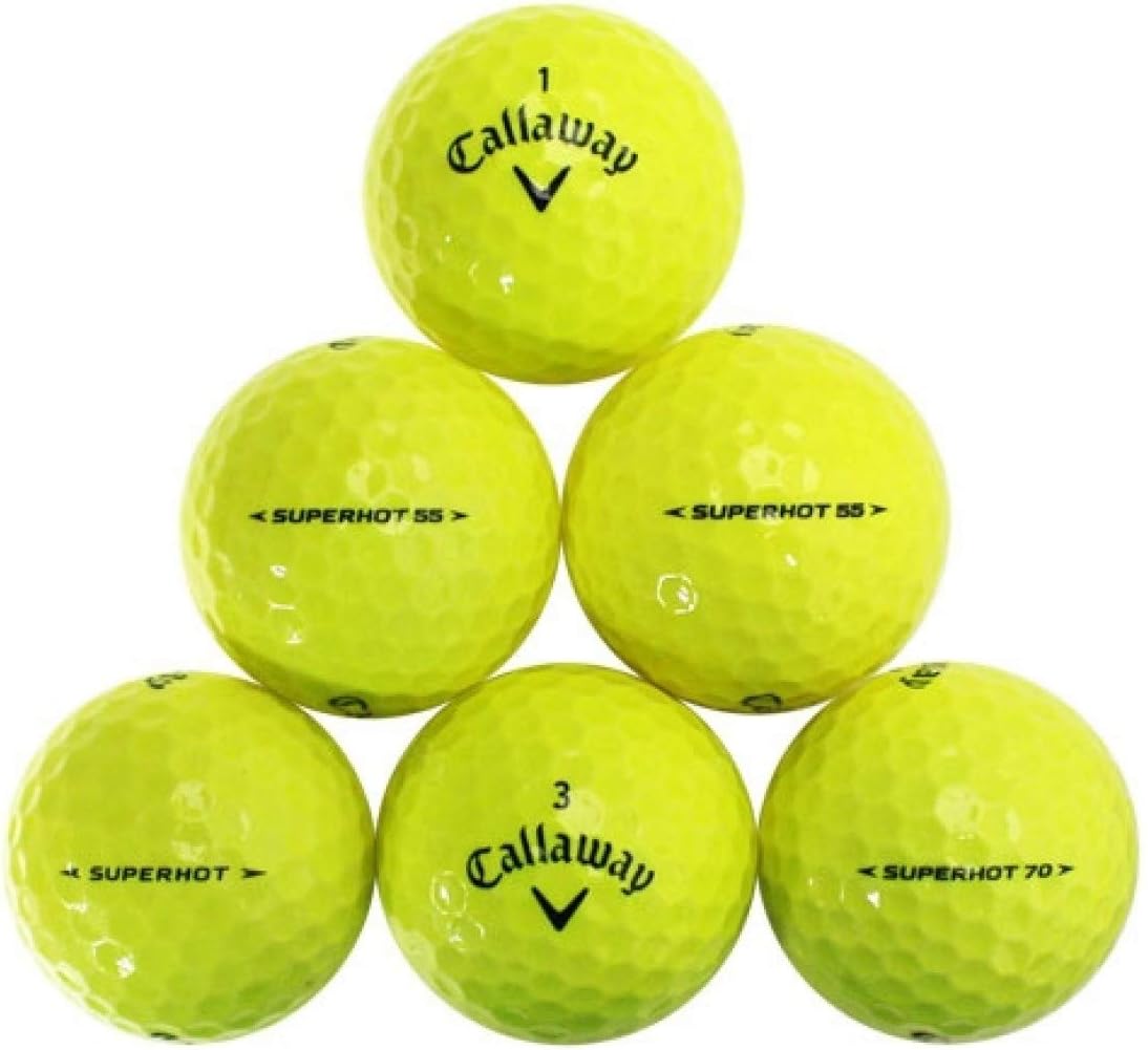 Premium Golf Ball Mix - AAAA Yellow Pro Styles for Enthusiasts