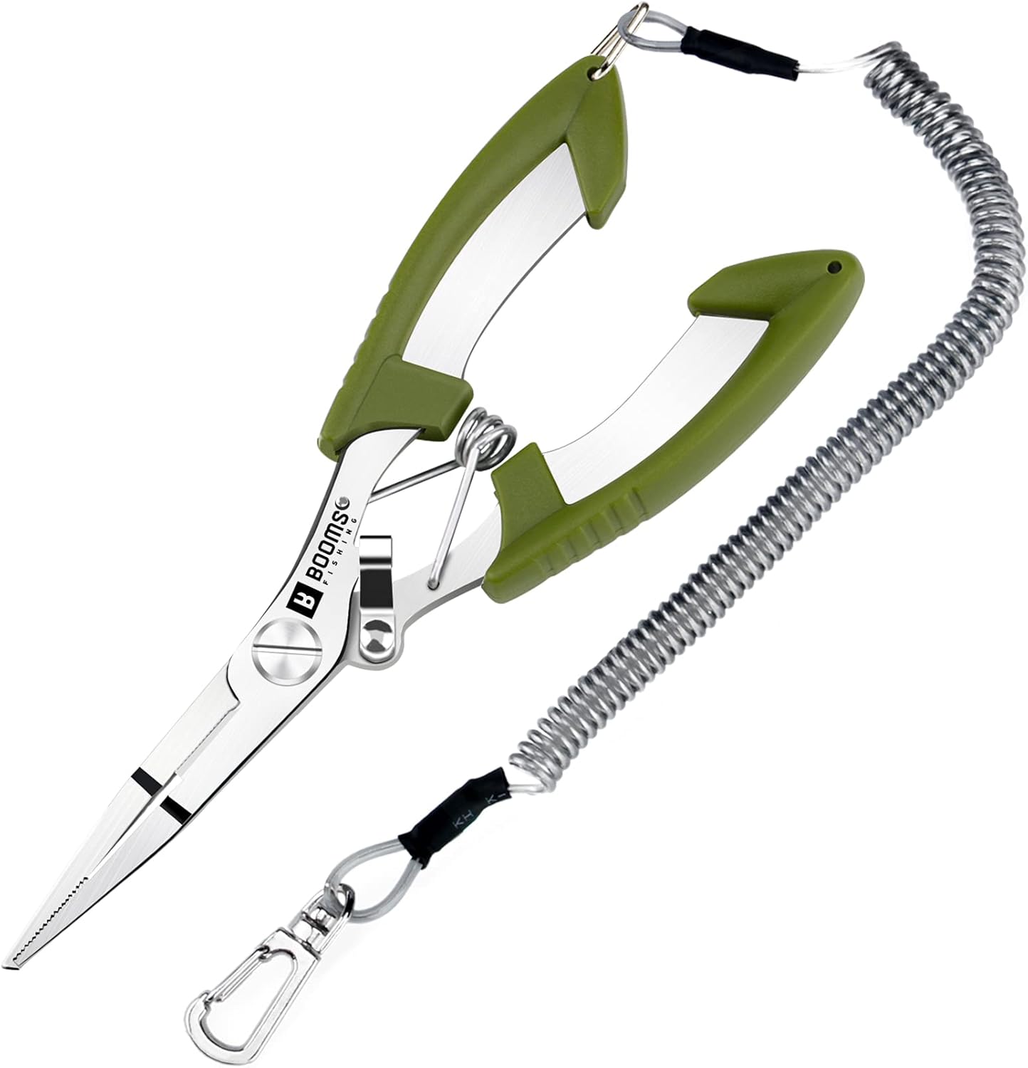 Booms Fishing Small Pliers: Lightweight Stainless Steel