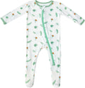 Cozy Baby Footie Pajamas Made from Bamboo for Newborns and Tots