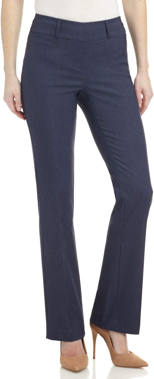 Rekucci Womens Comfort Fit Bootcut Stretch Pants for Work