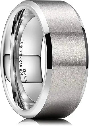 King Will Tungsten Wedding Ring: Classic Comfort Fit Design