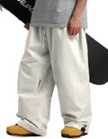 GSOU SNOW Baggy Snow Pants for Men and Women - Waterproof Warm Winter
