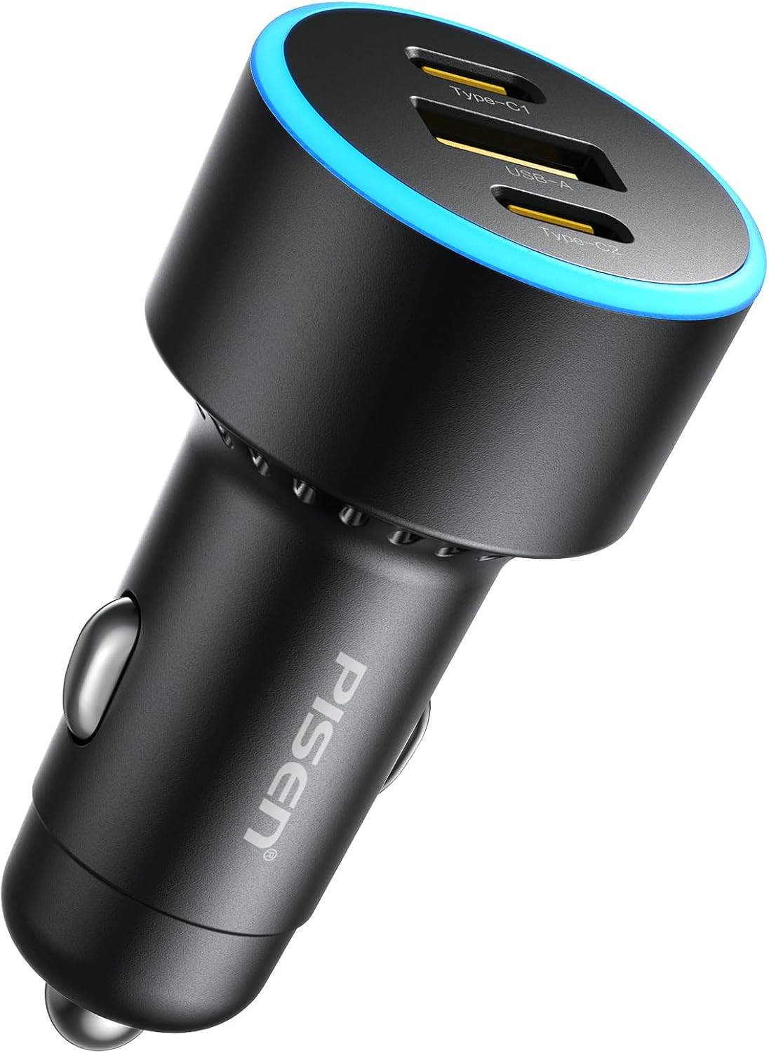 PISEN 60W Car Charger - Fast Charge 3 Devices