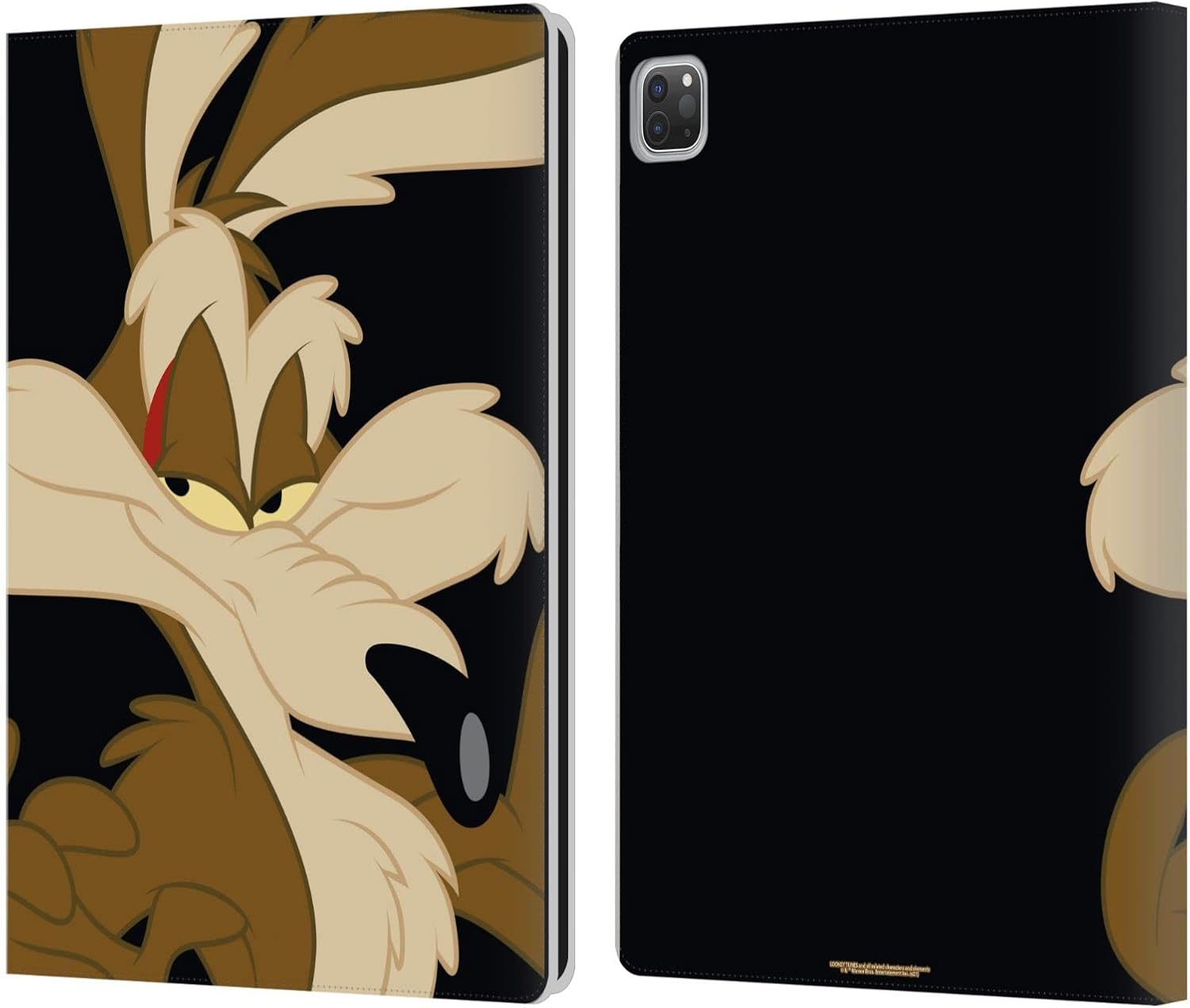 Looney Tunes Wile E. Coyote Leather Wallet Case for iPad Pro