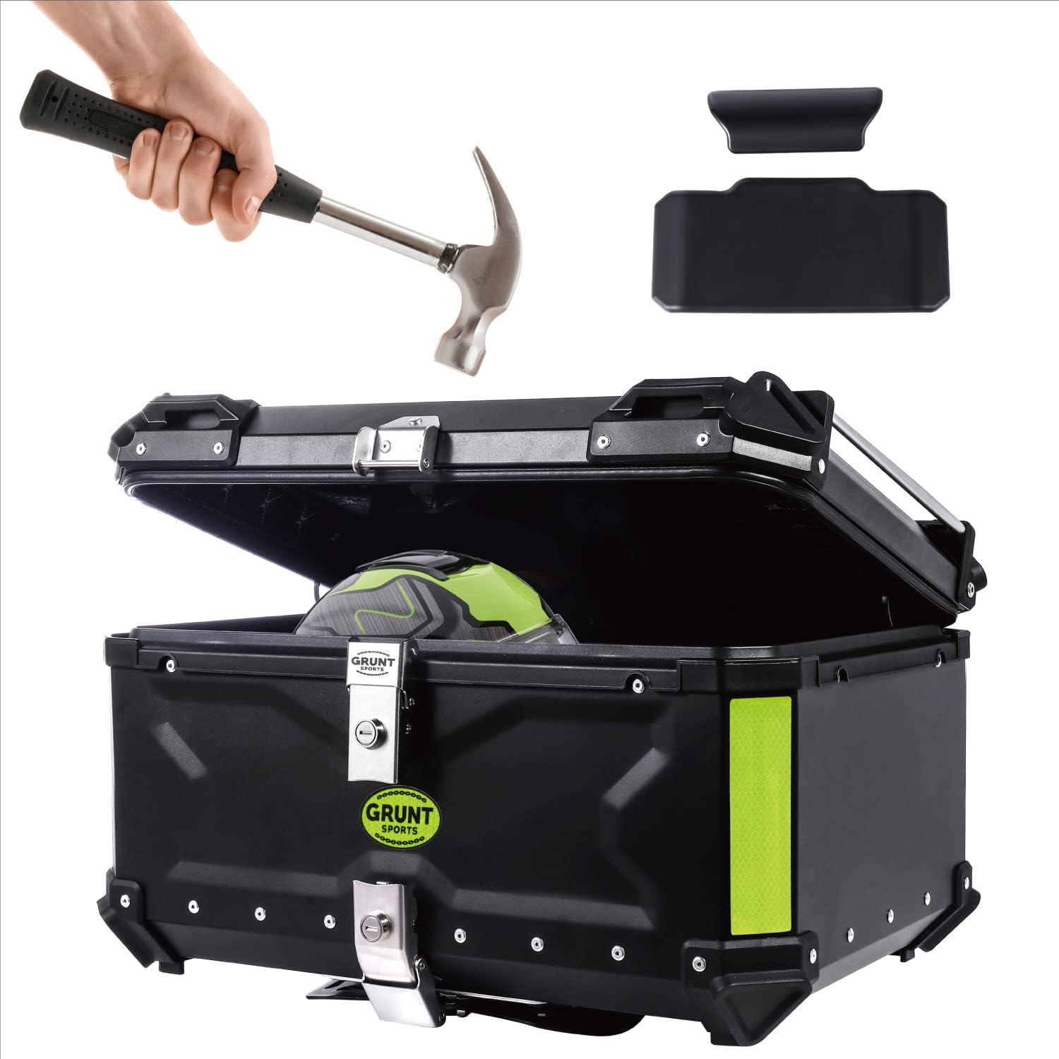Waterproof Motorcycle Storage Trunk - Secure & Stylish!