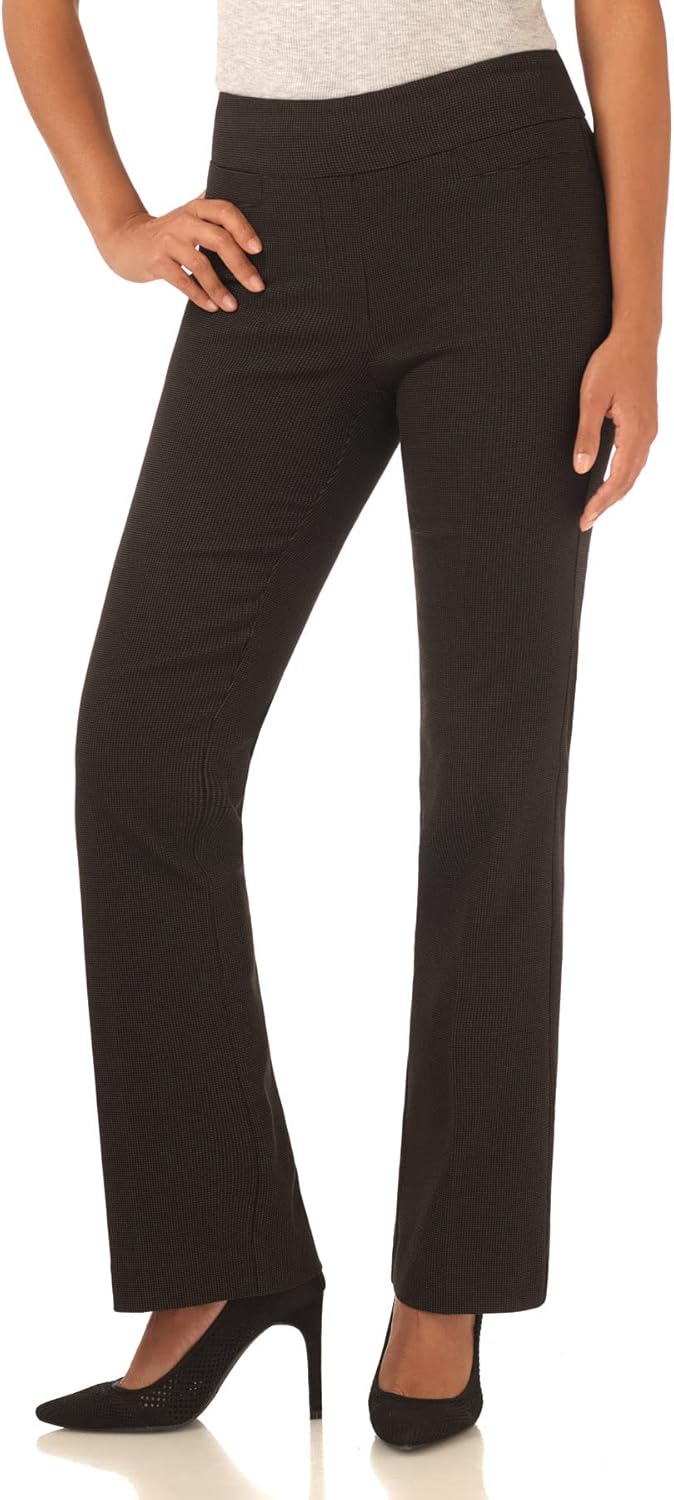 Rekucci Womens Comfort Stretchy Bootcut Office Pant for All Sizes