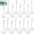 16 PCS Resin Golf Ball Place Card Holders - Stable Table Number Clips