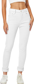 Women's Fleece Lined Winter Jeans - High Waist Slim Stretch Jeggings