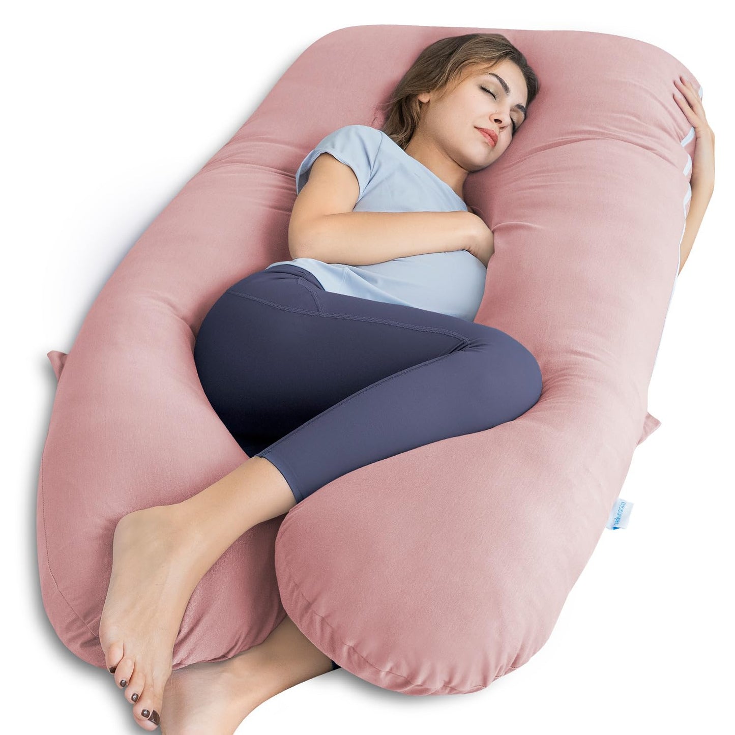 QUEEN ROSE Extra Long Pregnancy Pillow for Ultimate Comfort