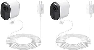 25ft Weatherproof Outdoor Charging Cable for Arlo Cameras