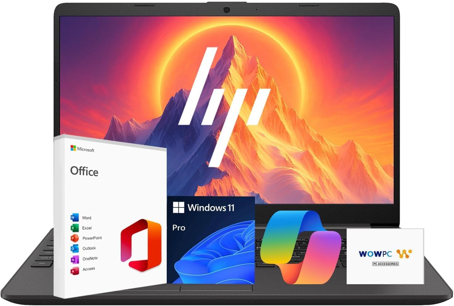 HP 15 Laptop with 15.6 FHD Display and Intel Hexa-Core Power