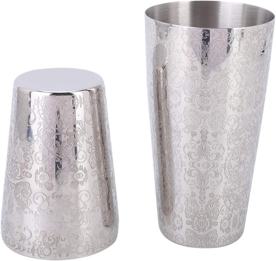 Pro Stainless Steel Bartender Shaker Set