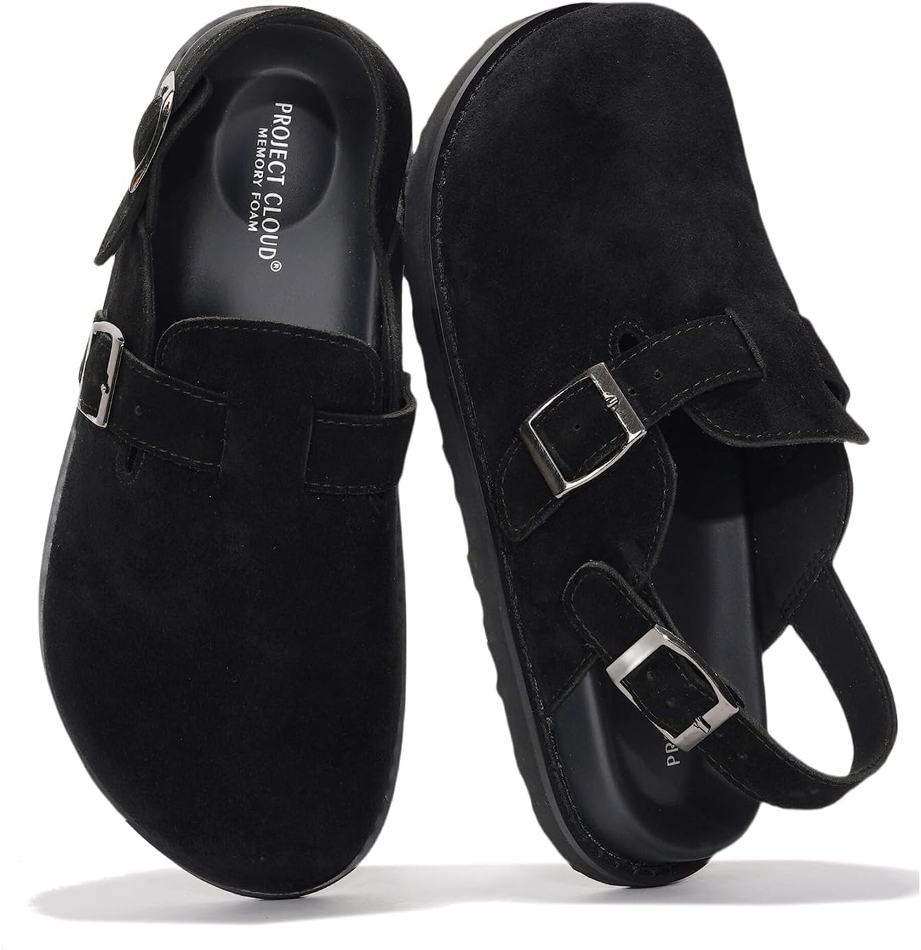 Project Cloud 100% Genuine Leather Clogs for Women with Comfort