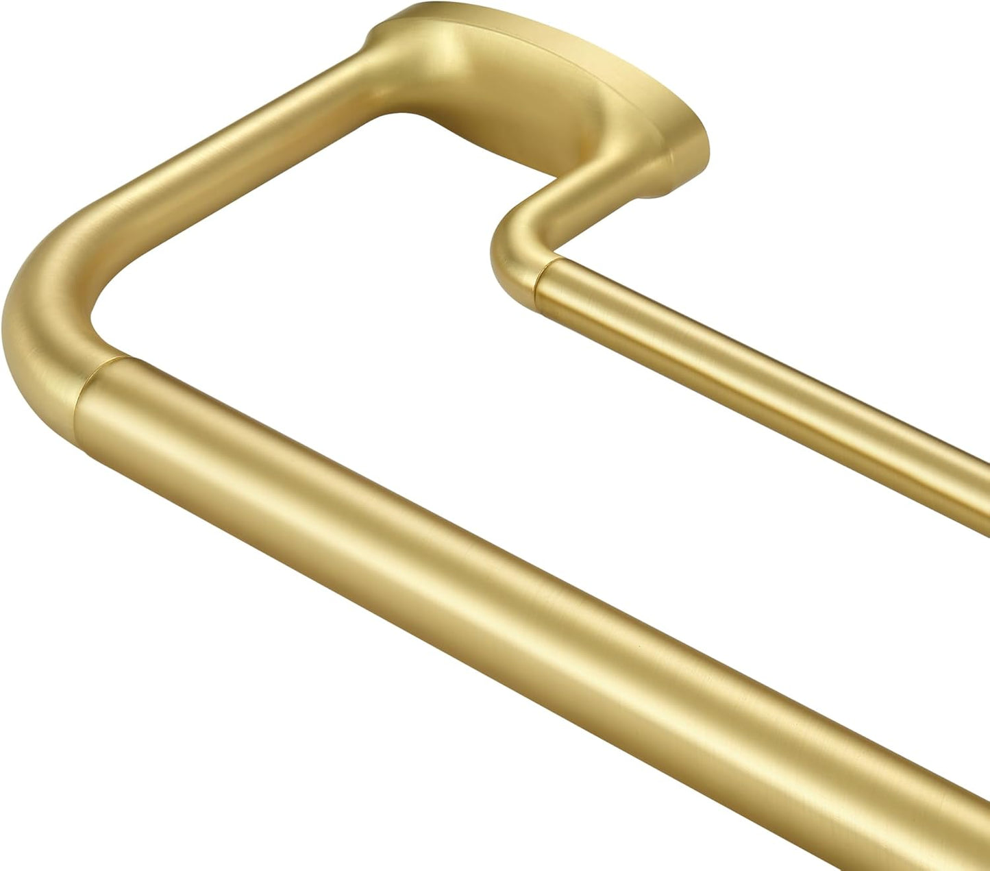 Double Curtain Rods for Windows with Adjustable Length and Style