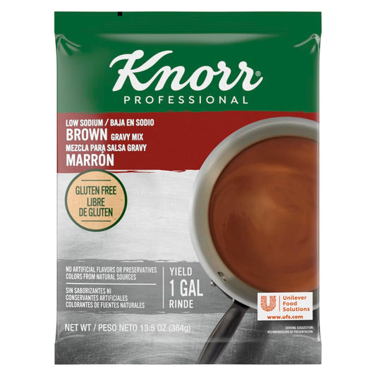 Knorr Professional Low Sodium Brown Gravy Mix for Delicious Meals