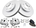 TRQ Front Brake Pad & Rotor Kit for Toyota Avalon, Camry, Sienna