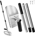 Sand Scoop for Metal Detecting - Heavy Duty Stainless Steel Scoop