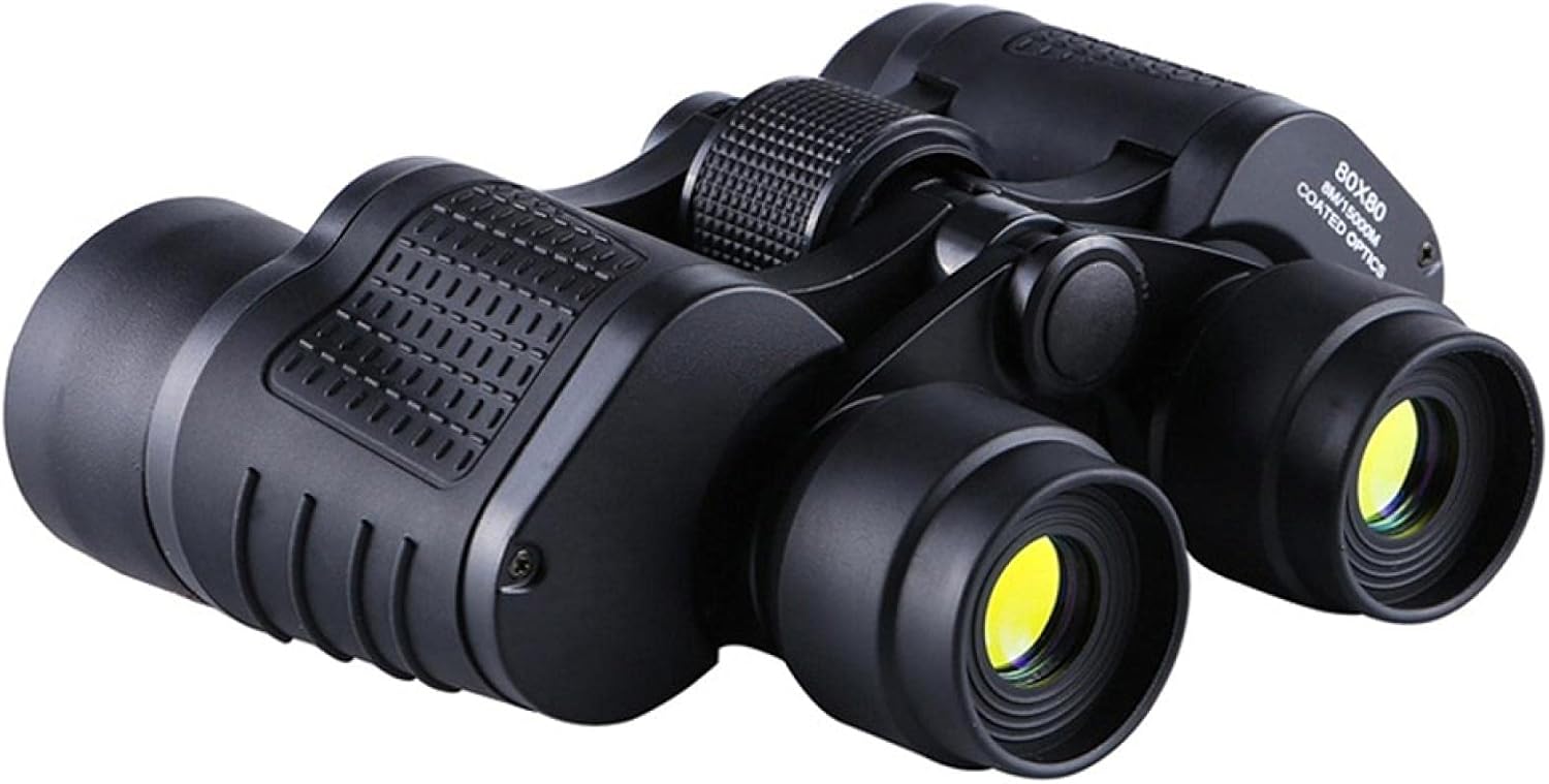 80X80 Binoculars Telescope for Long Range Low Light Vision