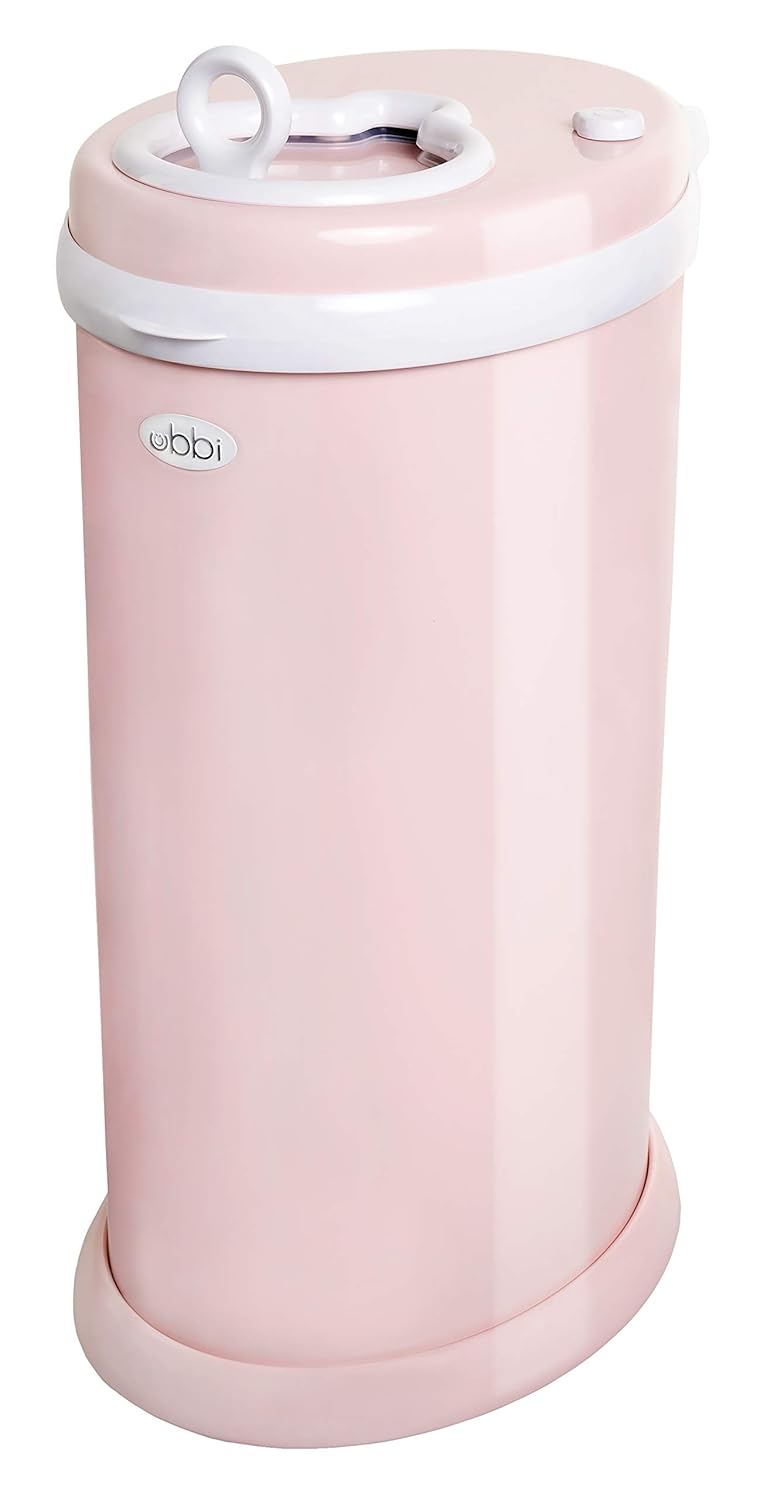 Ubbi Steel Diaper Pail for Odor Control and Convenience