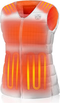 Women Heated Vest with 16000mAh Battery Pack - Lightweight Heated
