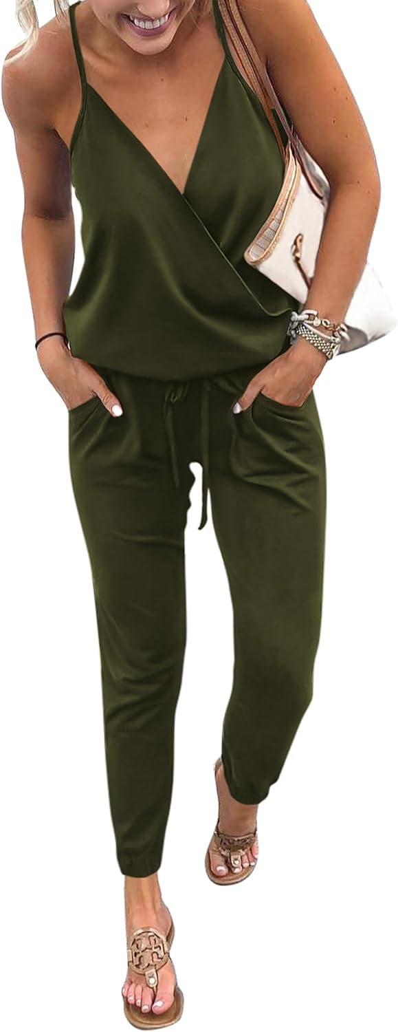 PRETTYGARDEN Womens Summer Casual One Piece Jumpsuit for 2025