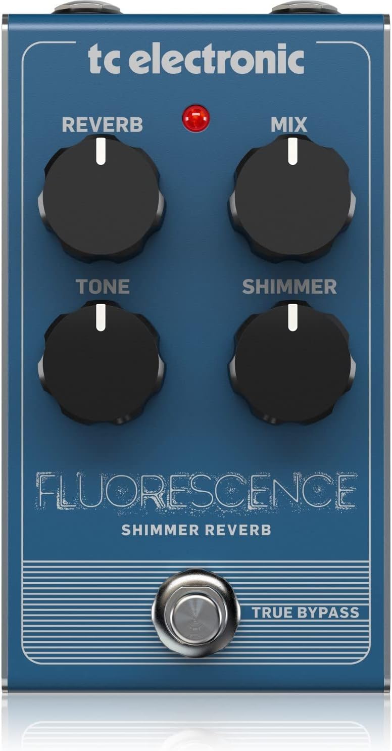 FLUORESCENCE SHIMMER REVERB Pedal for Ethereal Soundscapes