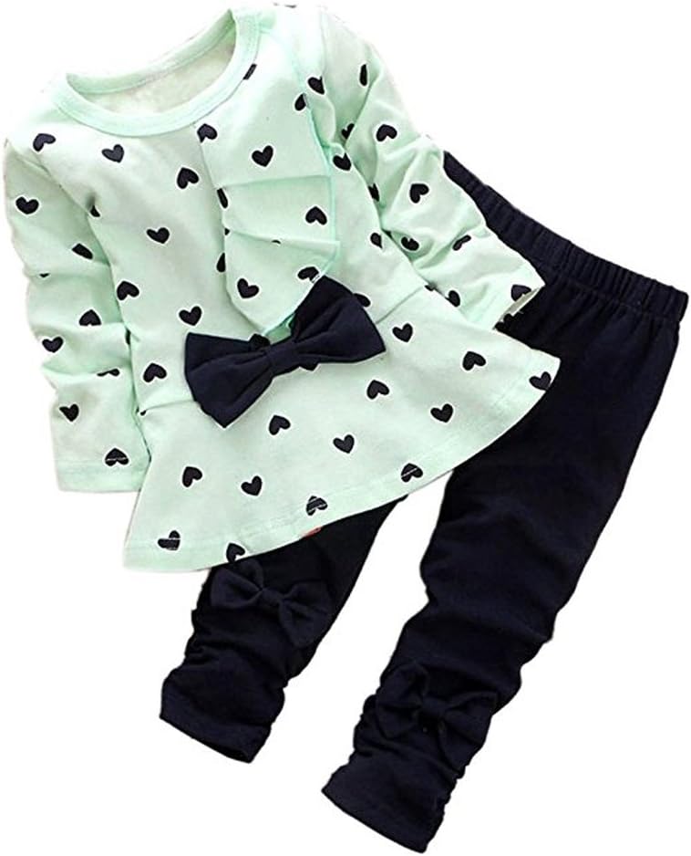 Adorable Toddler Girls 2pc Outfit Set