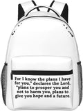 ASYG Bible Verse Backpack Christian Laptop Backpack - Spacious 15.7in