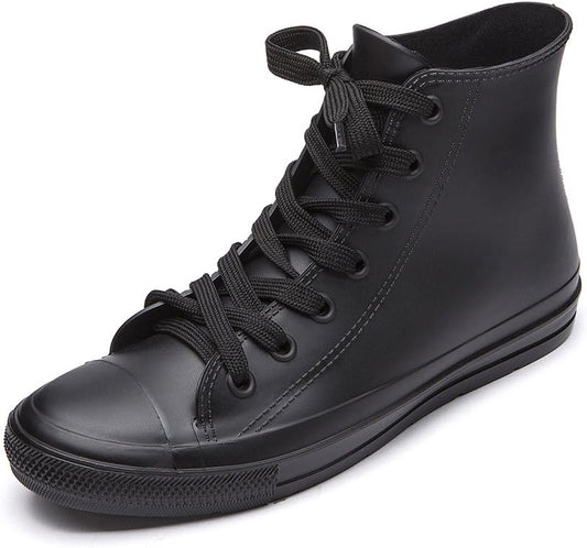 DKSUKO Women's Rain Boots: Stylish Waterproof High Top Shoes