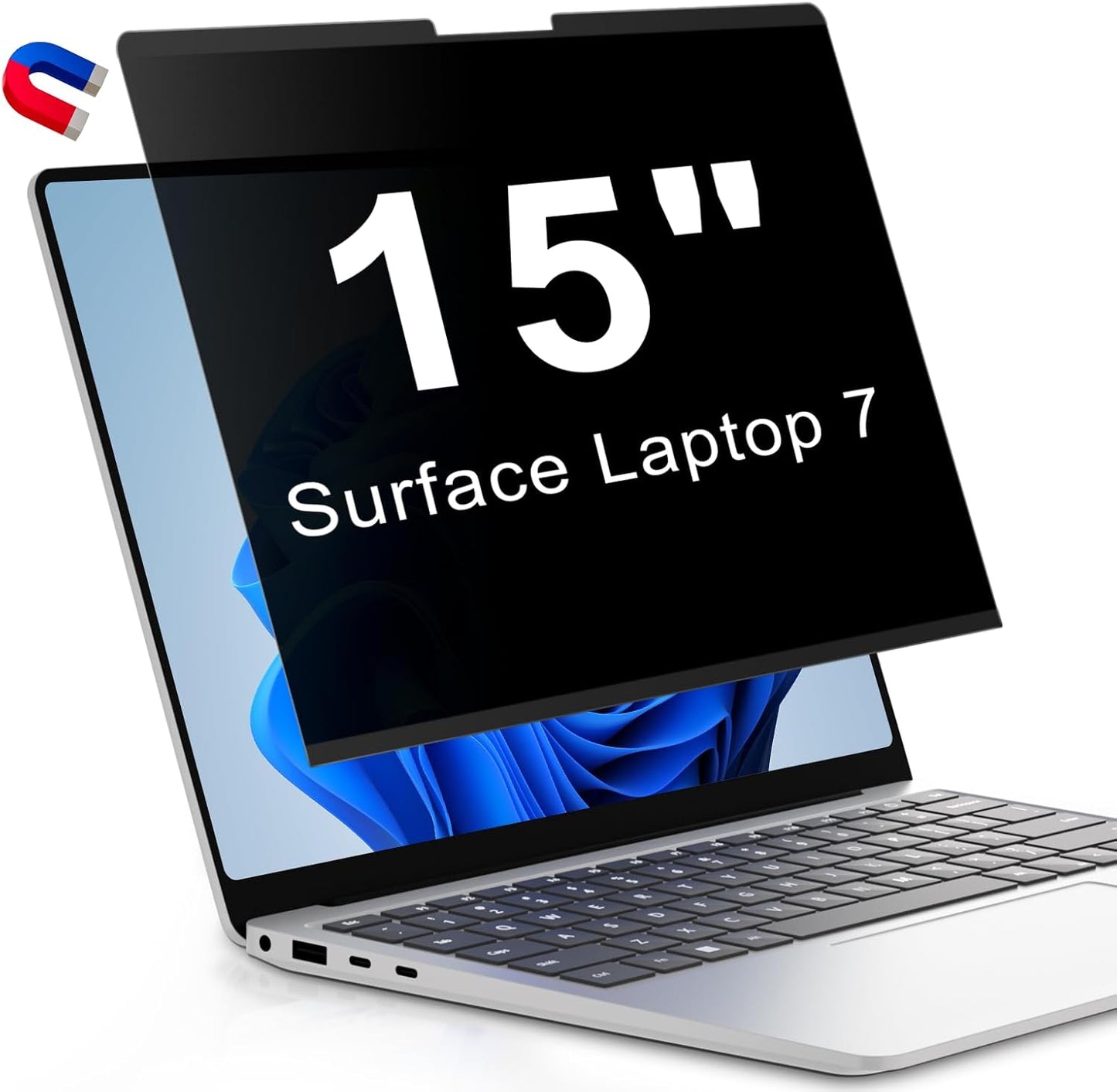 Magnetic Privacy Screen for 15 Inch Microsoft Surface Laptop 7
