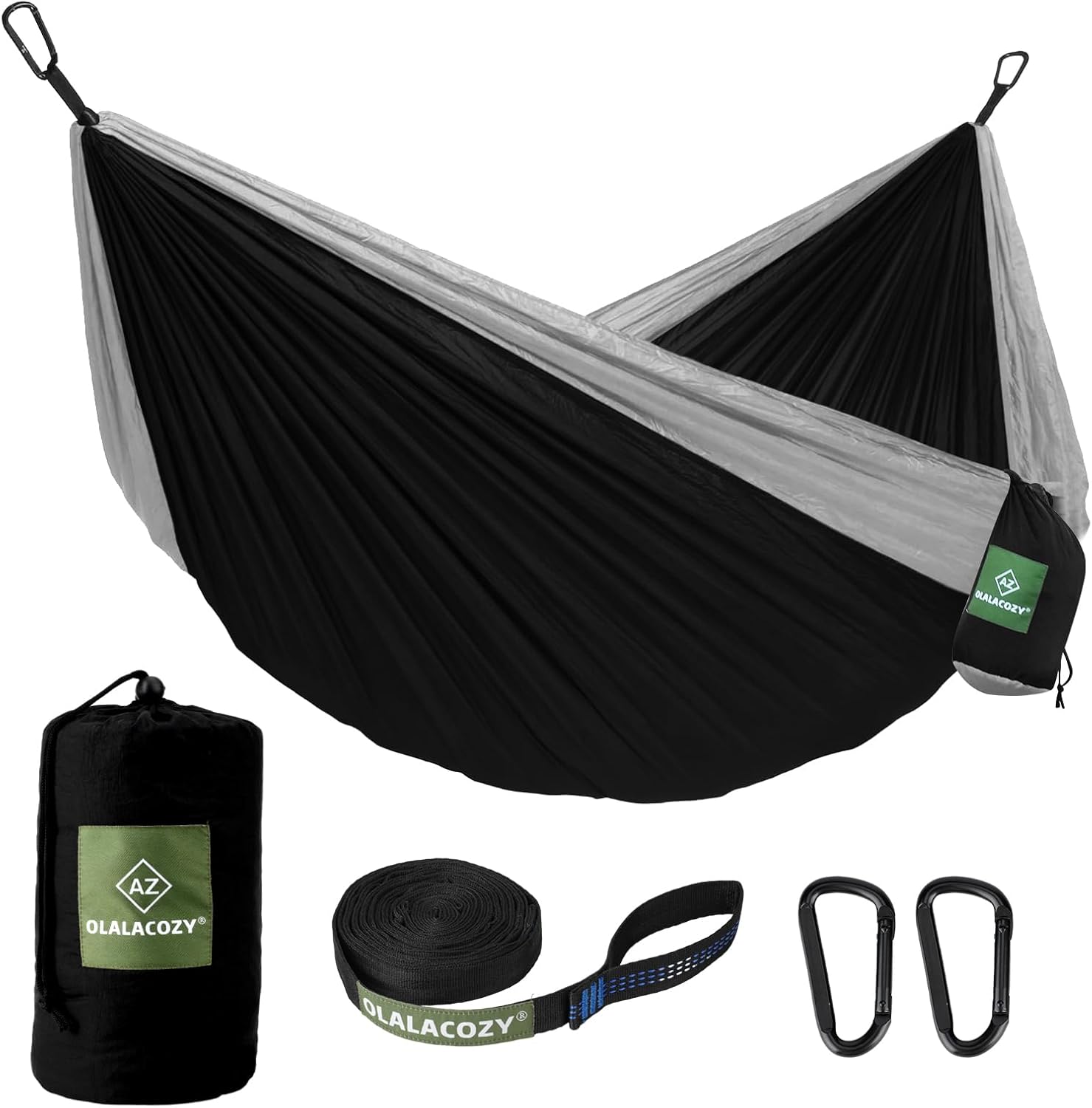 OLALACOZY Double Camping Hammock - Lightweight & Portable