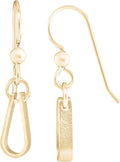 Dainty Small Teardrop 14k Gold Filled Dangle Earrings - Everyday