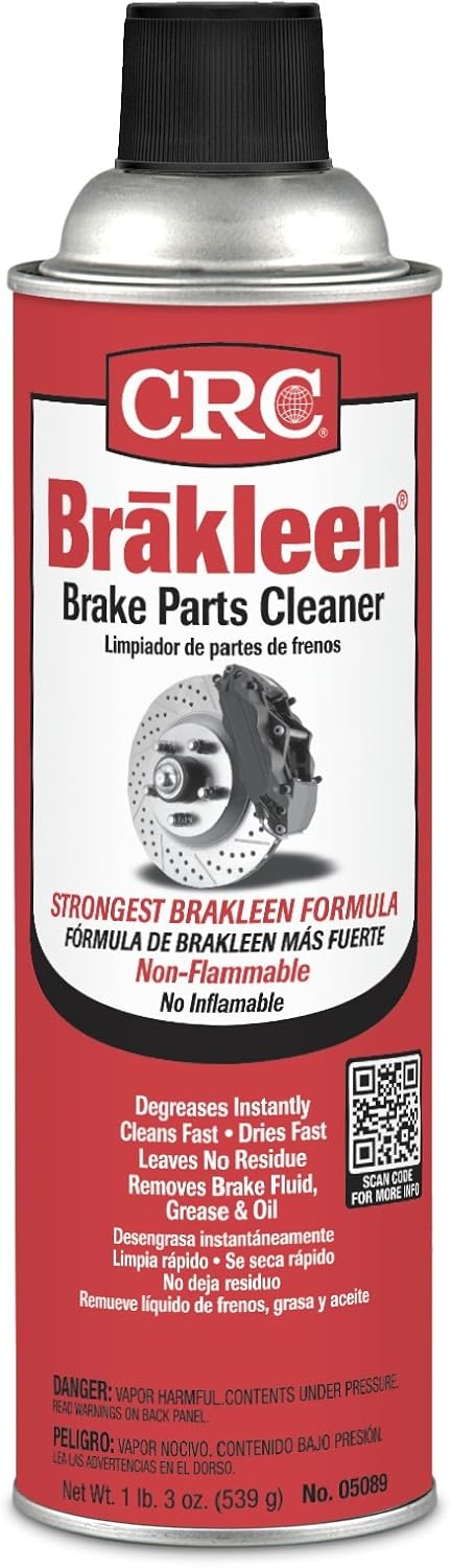 Brakleen Brake Parts Cleaners - 20oz Cleaner Set of 12 Cans