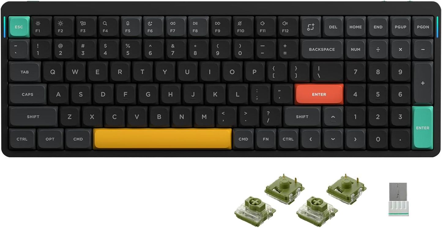 nuphy Air96 V2 Wireless Mechanical Keyboard with RGB Backlight