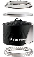 Solo Stove Yukon Backyard Bundle 2.0 - Smokeless Wood Fire Pit