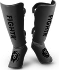 FIGHTR Shin Guards - Thick Shin Protection for Kicks and Sparring