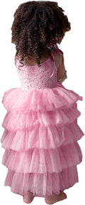 NNJXD Flower Girl's Wedding Dress with Lace and Tulle Design
