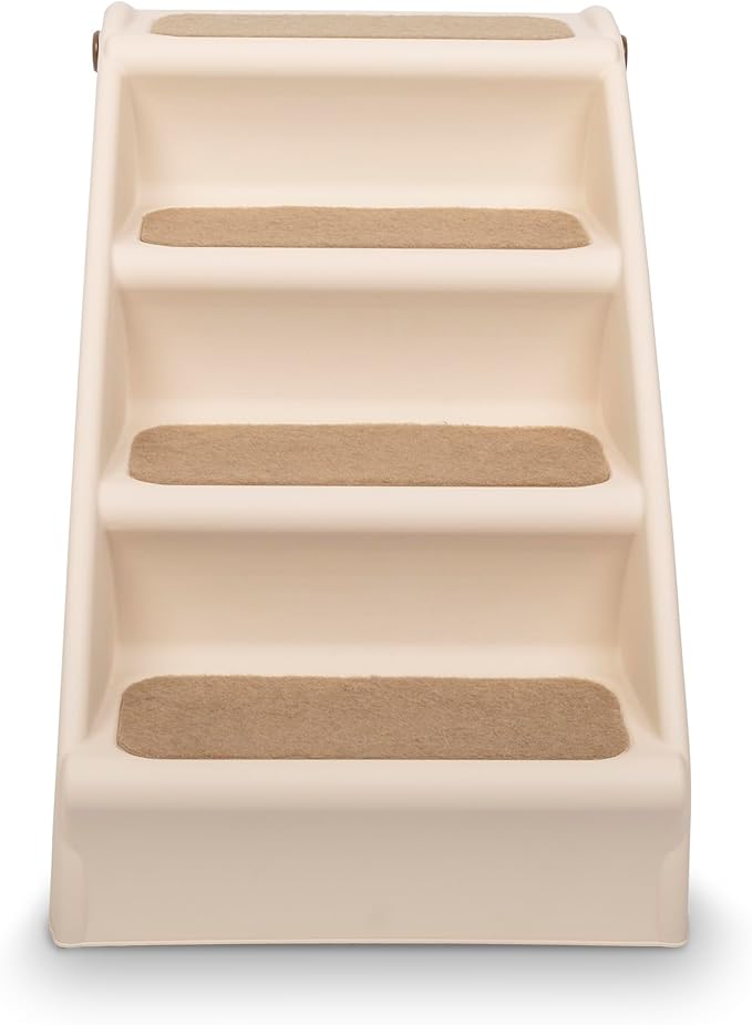 PetSafe CozyUp Folding Dog Stairs for High Beds and Travel